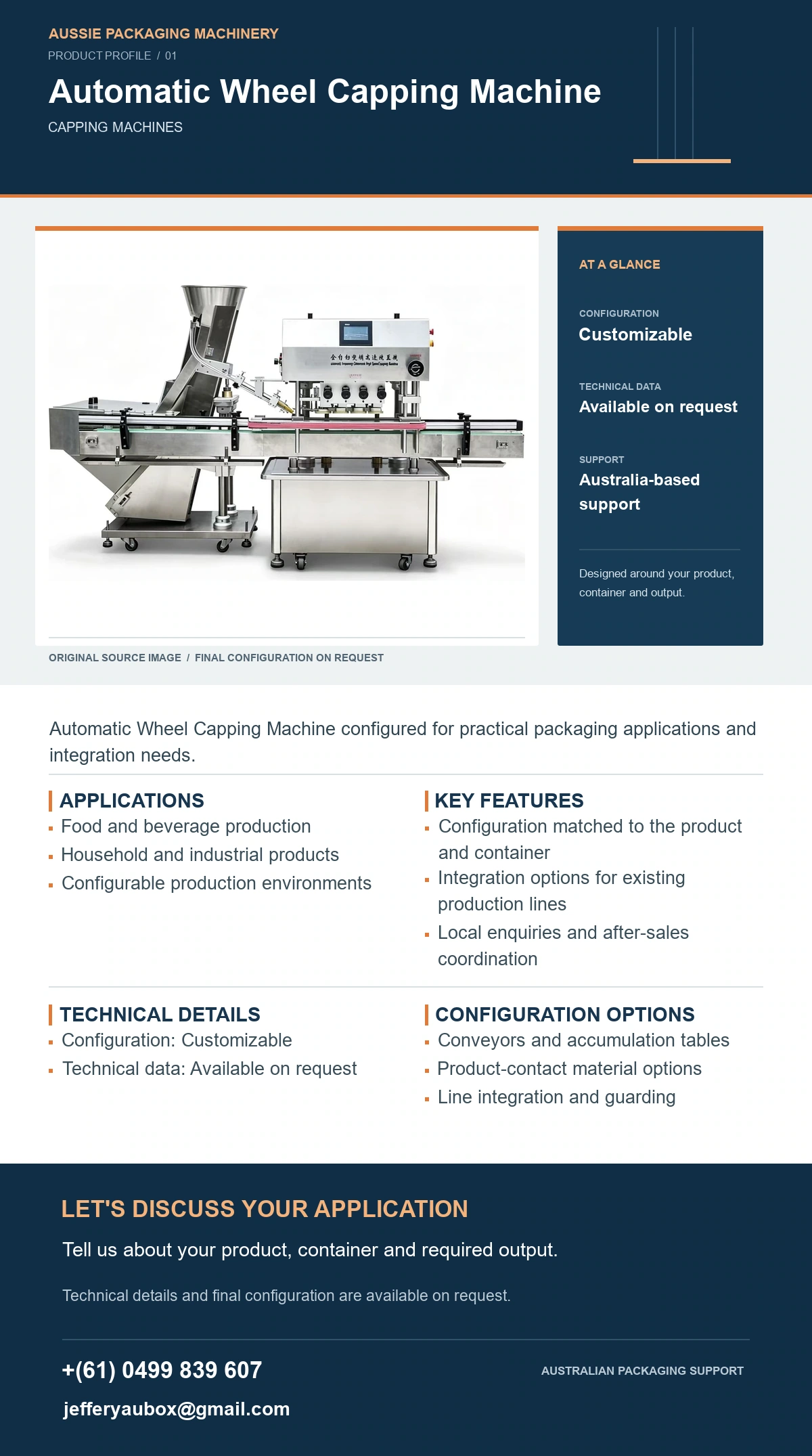 Automatic Wheel Capping Machine product detail artwork