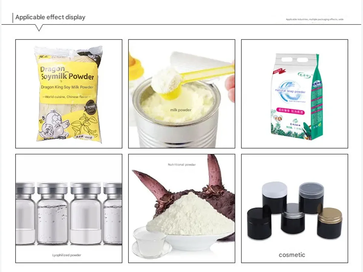 Double-Head Powder Filling Machine product presentation view 3