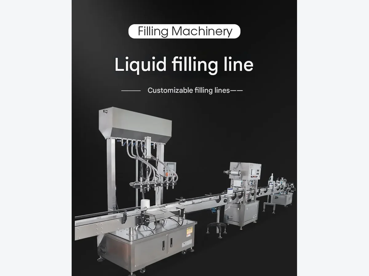 Four-Head Filling Production Line product presentation view 1