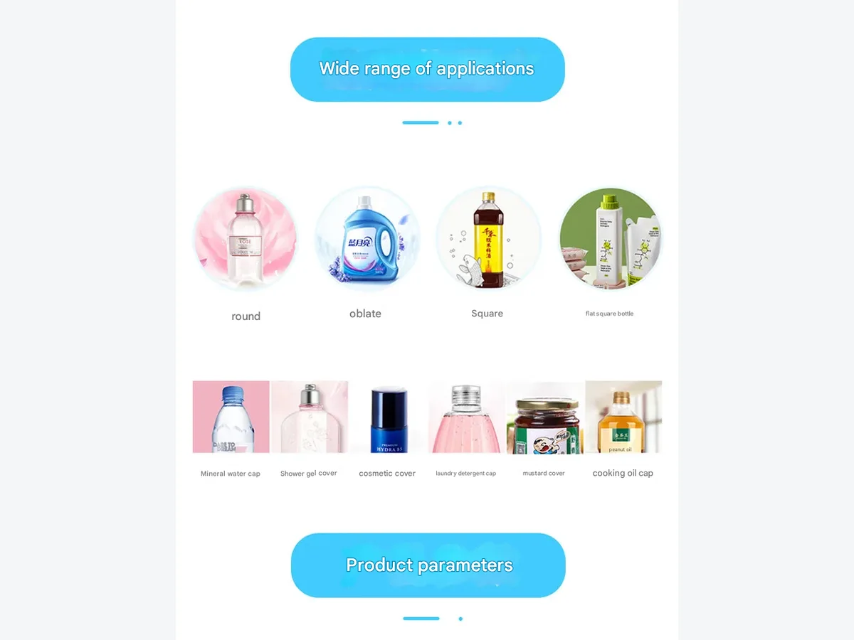 Jar Cap Capping Machine product presentation view 3