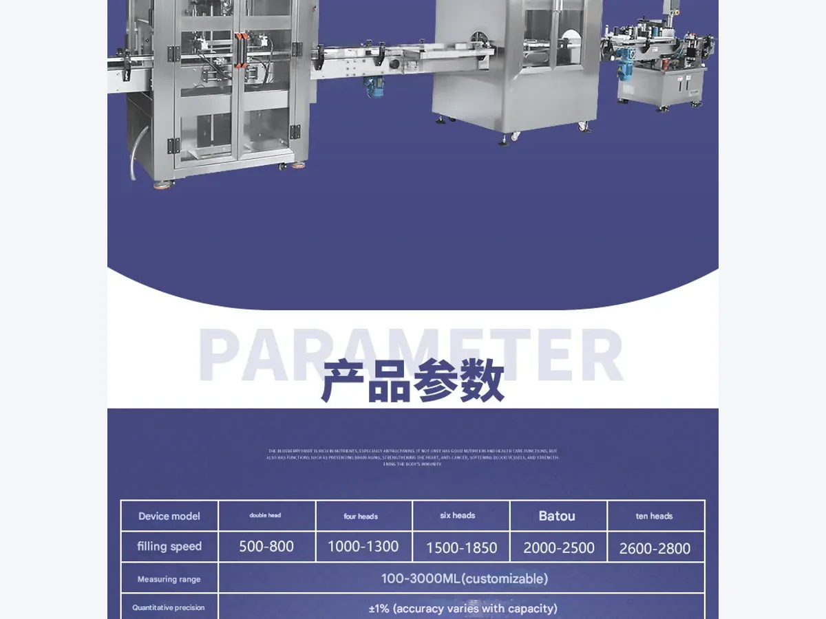 Liquid Filling Machine product presentation view 3
