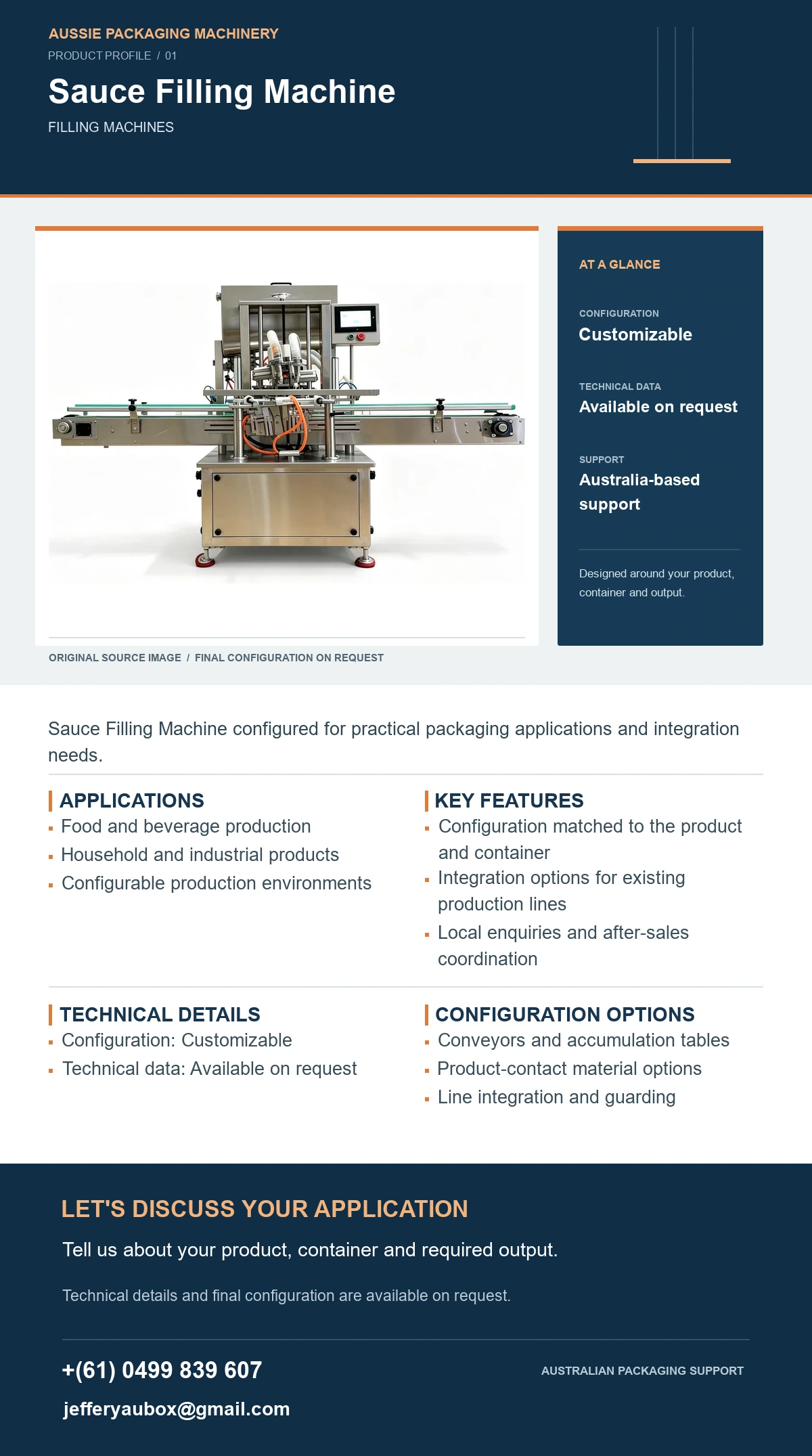 Sauce Filling Machine product detail artwork