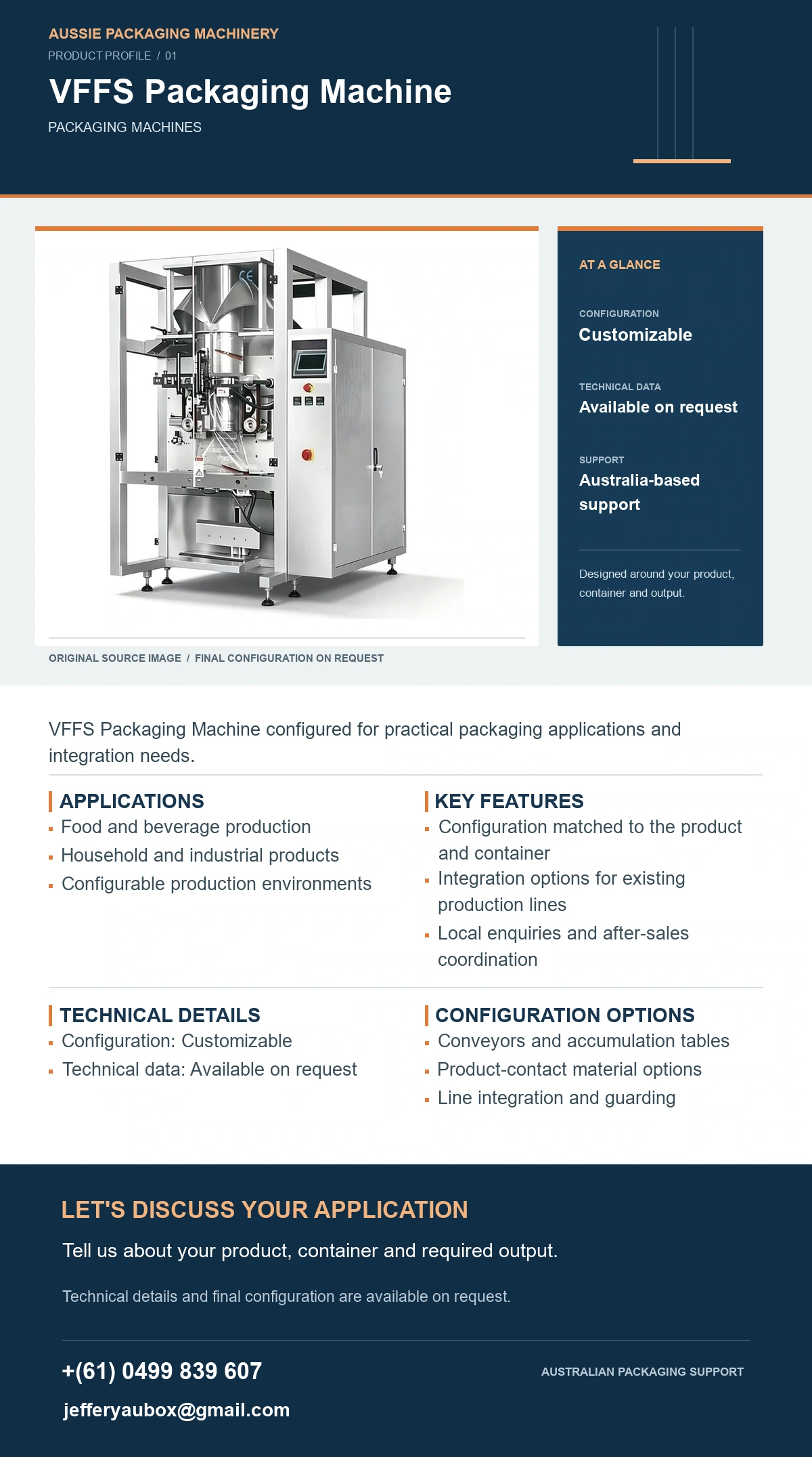 VFFS Packaging Machine product detail artwork