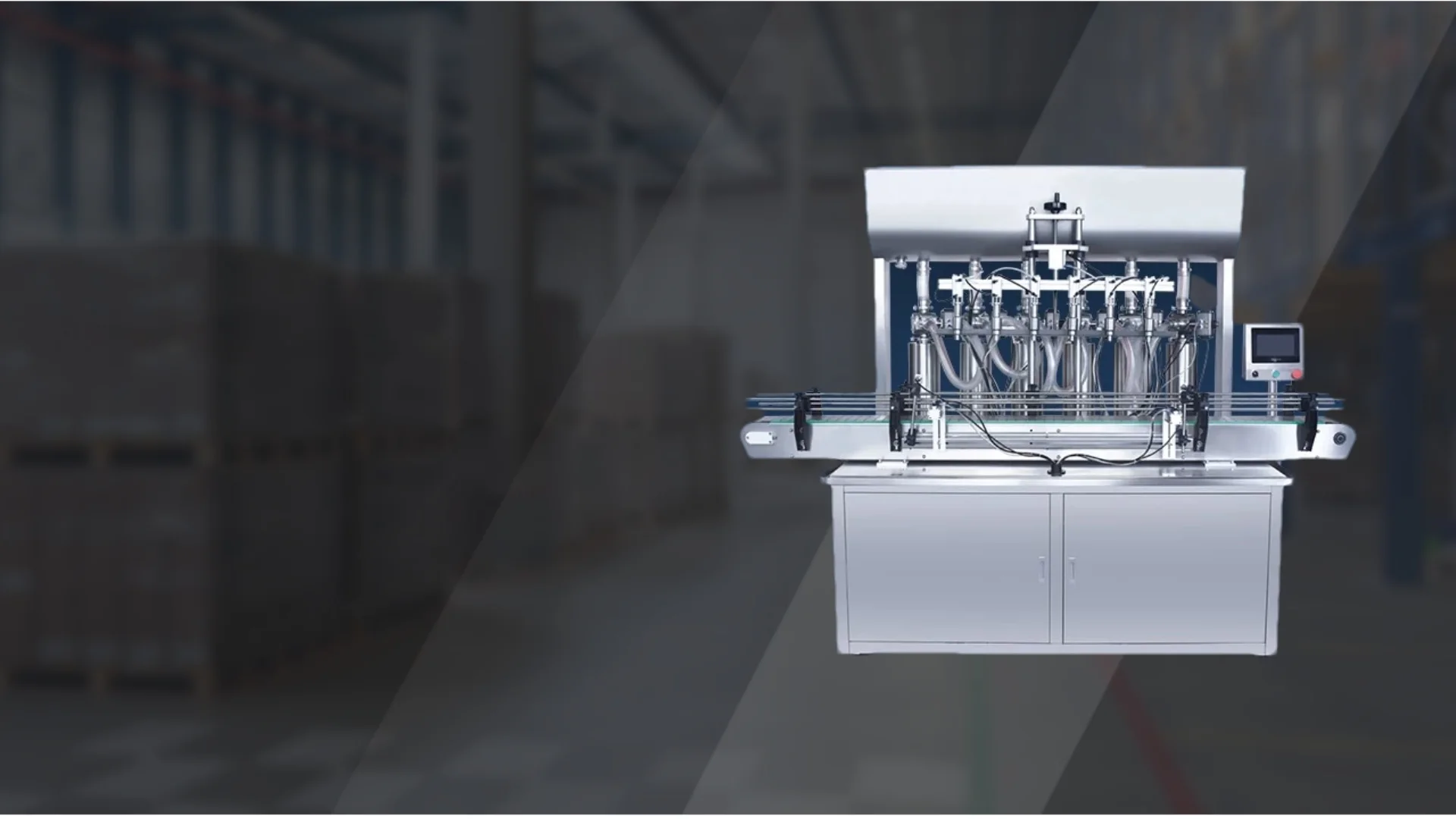 Automatic packaging machinery production line